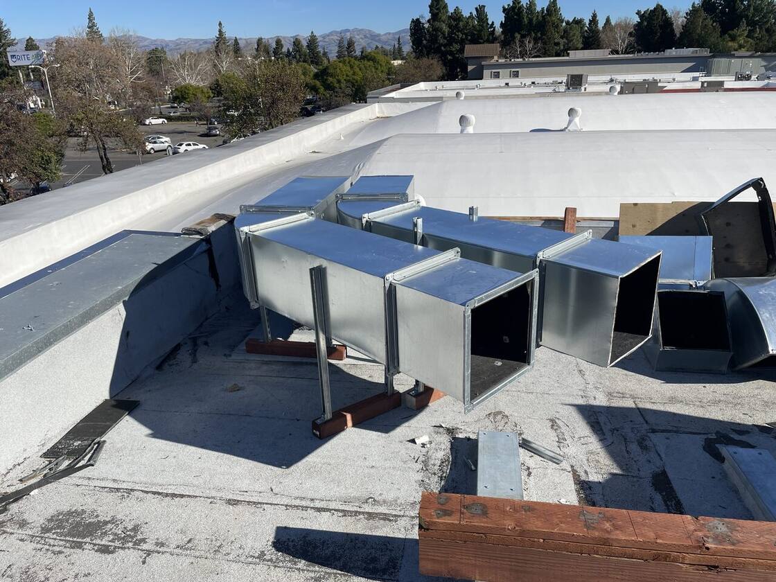 Custom sheet-metal supply plenums — HVAC Masters, Vacaville