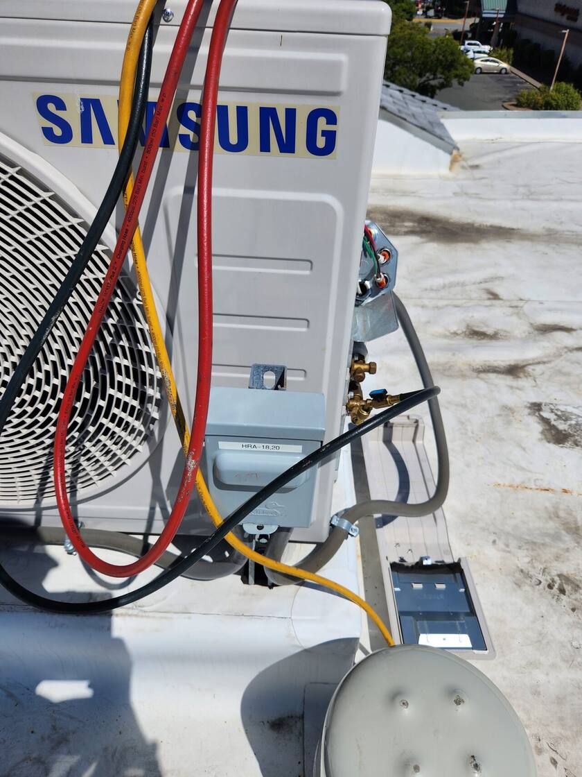 Mini-split system charging & startup — HVAC Masters, Vacaville