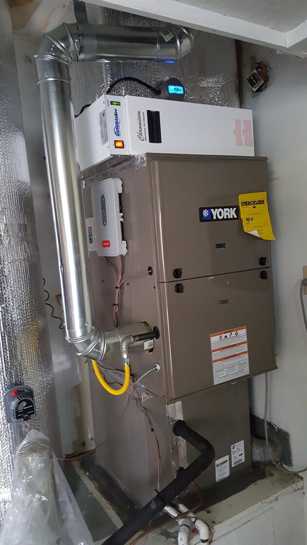 Furnace and air-handler installation by HVAC Masters